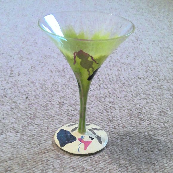 COPY - Lolita Love My Martini SEX ON THE BEACH-Tini Cocktail Glass Recipe on Bo… - Picture 1 of 5